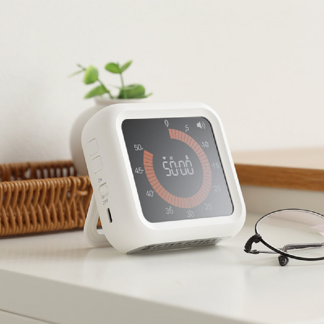 히키스 BETTER 타이머 보이는 디지털 다이얼 시간관리 타임시계 혼공 시간관리 뽀모도로, 1개