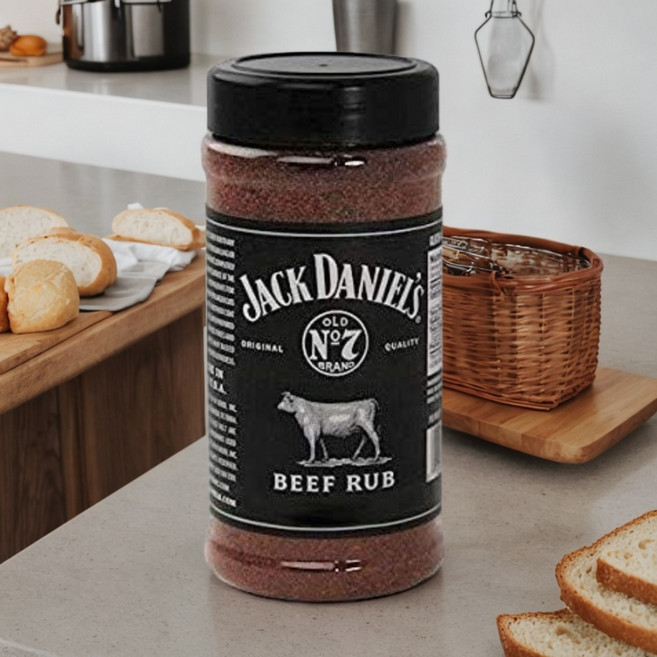 미국 잭다니엘 넘버 7 바베큐 시즈닝 141g 뿌리고 찍어먹는 양념 가루, 1개