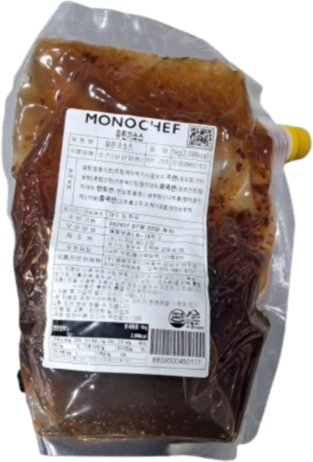 바이오마켓_모노쉐프 오리엔탈 소스 1kg, 24개