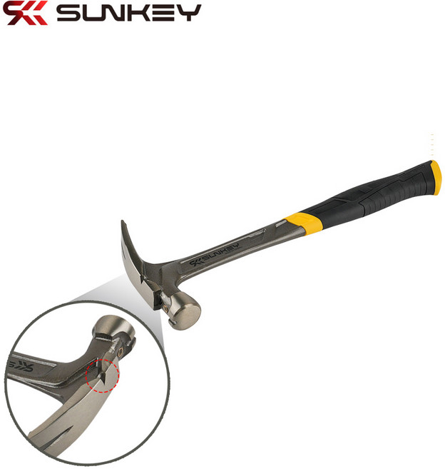 썬키 일체형 자석 빠루망치 SMOH-20 중형, 1개, SMOH-16