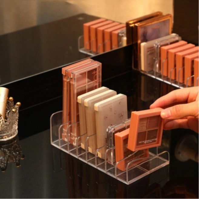 아이쉐도우 정리대 팔래트 수납 보관함 화장대 거치대 진열 전시 팩트 꽂이, 1개