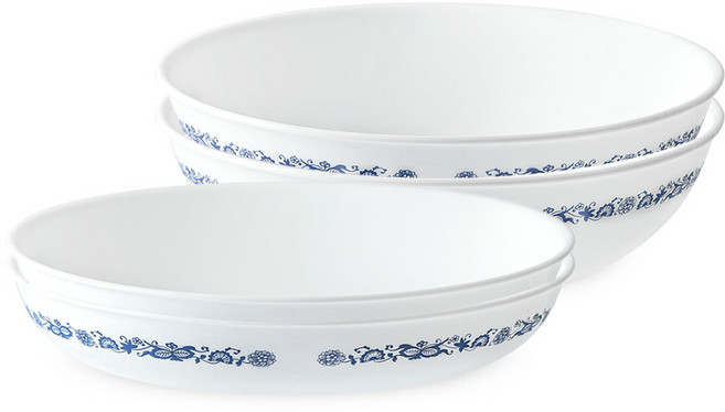 코렐 올드타운블루 멀티볼 2P+멀티접시 2P, 혼합, 1세트