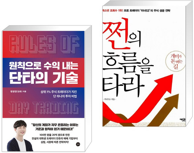 원칙으로 수익 내는 단타의 기술 + 쩐의 흐름을 타라 (전2권), 길벗