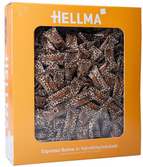 독일 헬마 밀크초콜렛 코팅 에스프레소 커피원두 볼 380개입 Hellma, 2개, 418g