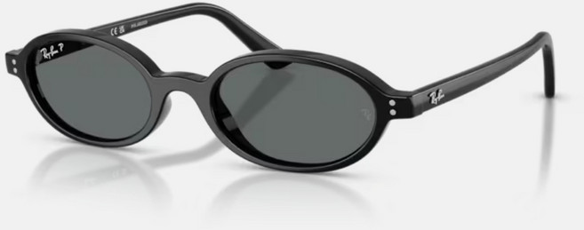 Ray-Ban雷朋 RB4472 橢圓膠框 偏光太陽眼鏡