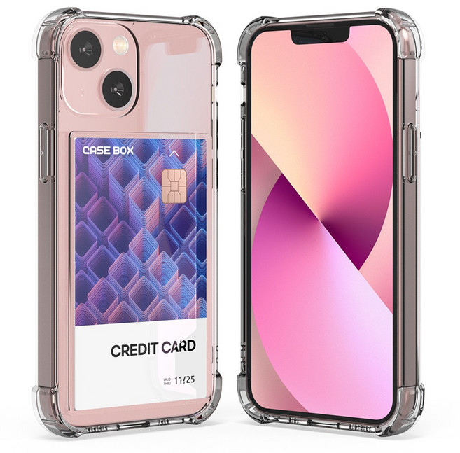 케이스박스 슬림 카드 수납 투명 케이스