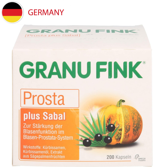 GRANU FINK 프로스타 플러스 400mg 여성용 200캡슐 - 요실금 기능보조 생약 독일 내수용, 200정, 1개