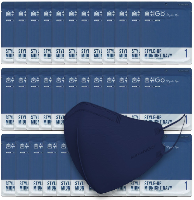 숨쉬고 스타일업 새부리형 마스크 대형