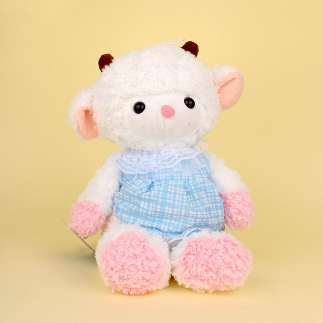양 원피스 대형인형 귀여운 큰인형 바디필로우 애착, 40cm, 1개, 혼합, 40cm