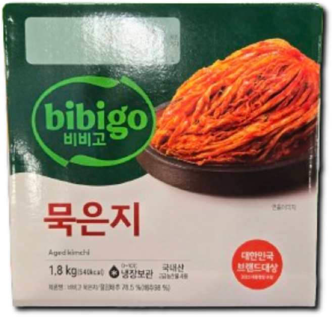 비비고 묵은지, 1.8kg, 1개