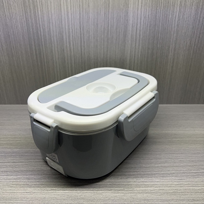 ANYOU 가열 도시락 차량용 보온 도시락 케이스 가정용 겸용 직장인도시락통, 1개, 그레이