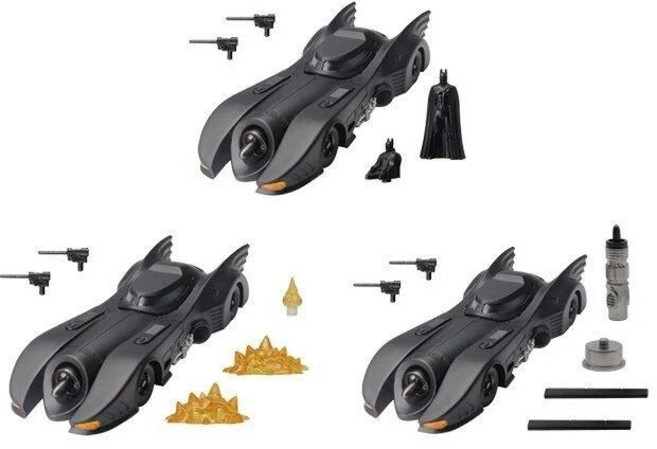 T-ARTS 轉蛋 扭蛋 Hobby Gacha 蝙蝠車 模型 電影 車子 英雄, 1個, 大全三款