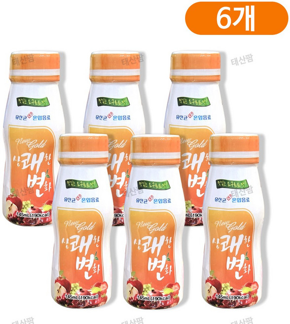해호 뉴골드 상쾌한 변화, 145ml, 6개