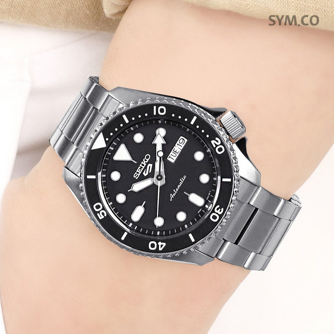 세이코5 스포츠 남성 요일표시 오토매틱 방수 시계