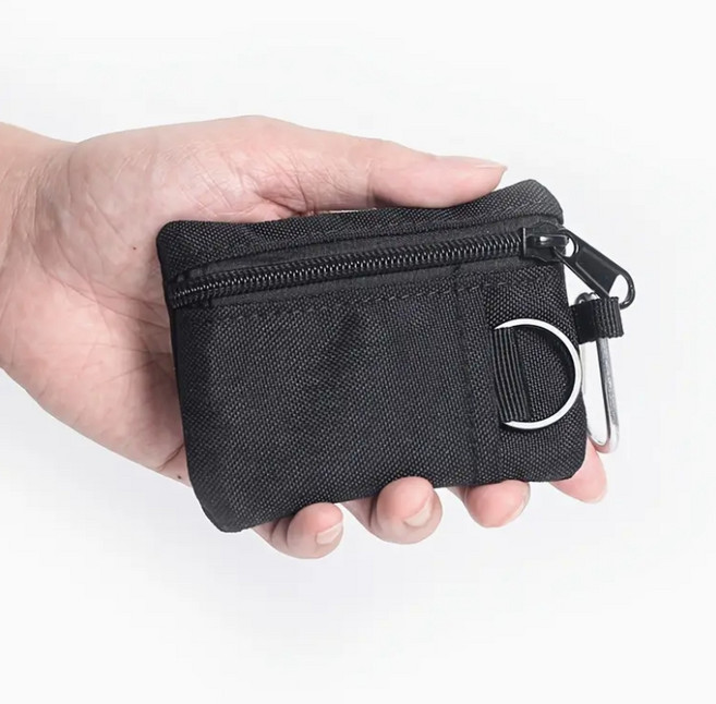 루끄리드 여행용 멀티 지퍼 동전 카드 지갑