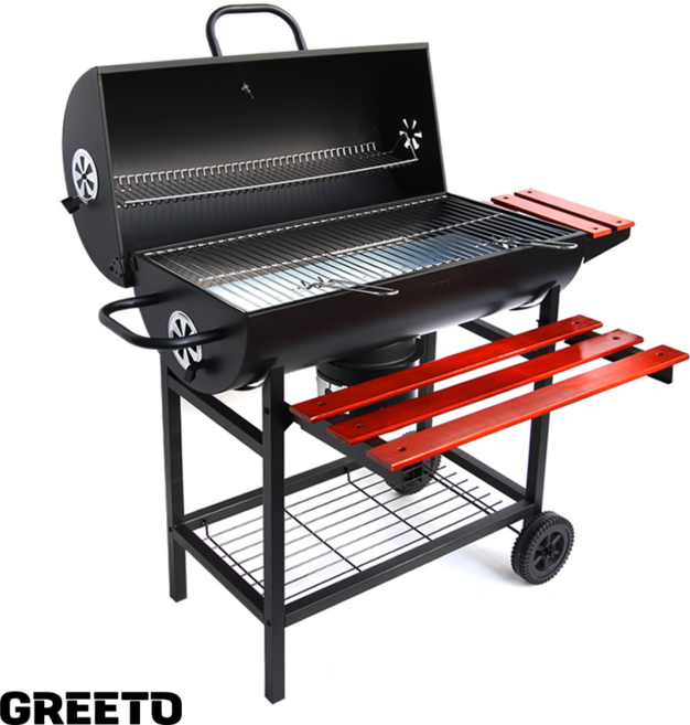 그리토 숯불 특대형 바베큐그릴 가정용 펜션 단독주택 화로대, 1개