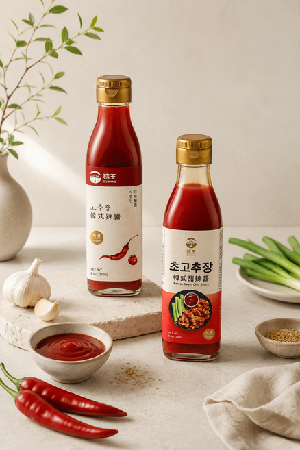 食物的靈魂 - 菇王 全素韓式甜辣醬 韓式甜辣醬 240g, 1個, 韓式辣椒醬｜2028.05