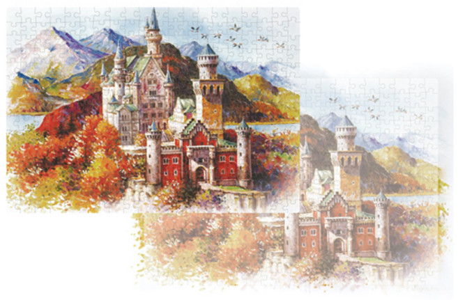 판퍼즐 300조각 명화판퍼즐 어른신퍼즐 효도퍼즐 대형판퍼즐 화투퍼즐 어른판퍼즐, B04 슈반스타인성가을, 1개, 300피스