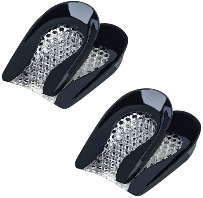 뒤꿈치 패드 보호 말랑한 벌집 쿠션 실리콘 ZX013 깔창 2개 구성, 2세트