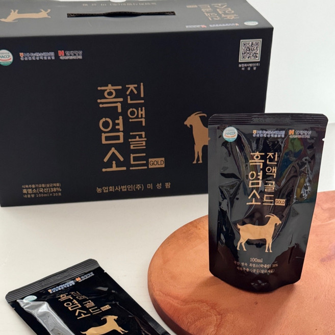 농업회사 미성팜 한마리 통째로 달인 흑염소진액, 30개, 100ml
