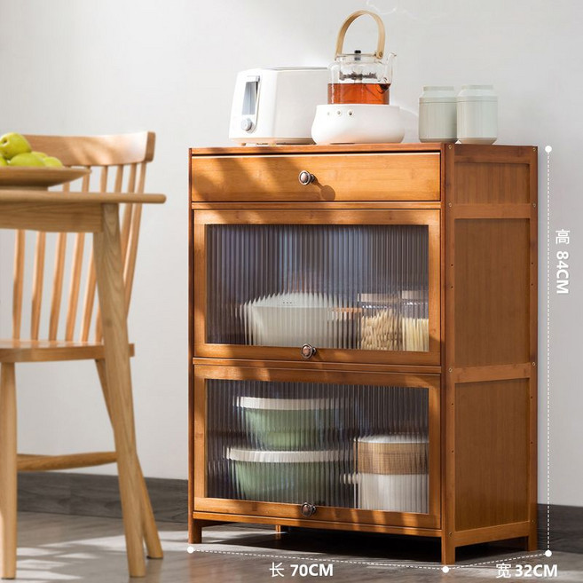 엔틱 전자렌지장 밥솥수납장 렌지다이 원목 그릇 정리함 냄비 700 주방수납장