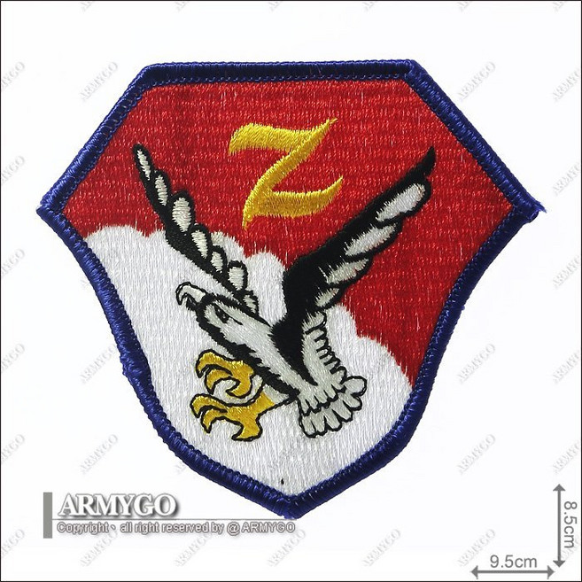 【ARMYGO】空軍第20空運大隊第2中隊部隊章 精緻軍事徽章 軍事收藏、航空迷必備, 不車魔鬼氈