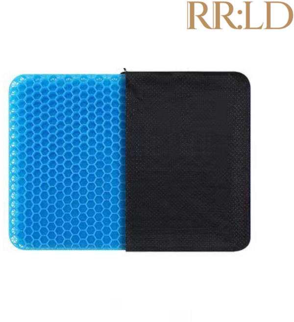 로로랜디 욕창 방지 매트 환자용 쿨 에어매트 방석 차량 자세변환용구 쿠션 베개 휠체어 패드, 블루