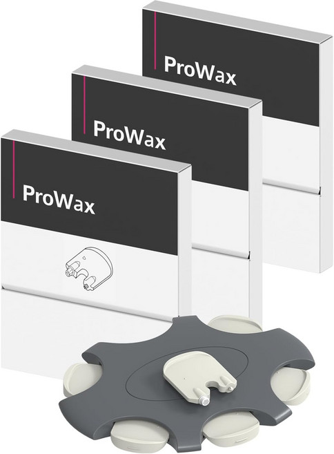 18개 Oticon 보청기용 프로 왁스 가드 필터 Pro 필터용 보청기 용품 수신 교체 부품 청소 키트 액세서리2mm3팩에 적합합니다, White, 3 Packs