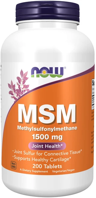 나우푸드 고함량 식이유황 MSM 메틸설포닐메테인 서빙당 3000mg 100일분, 100정, 1개 - 쿠팡