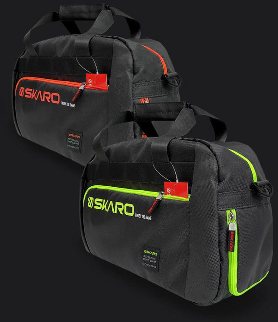 [wm] 신발 수납 탁구가방 스포츠 숄더백 생활방수 운동 가방 헬스, 그린, 1개