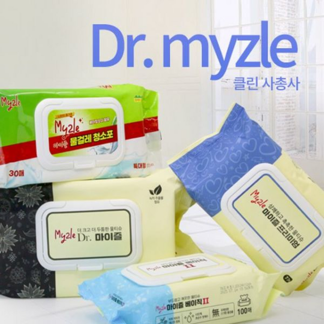 마이즐 일회용행주 행주티슈 고급형대형 프리미엄물티슈 행주타올 캡형 주방행주 살균, 1개