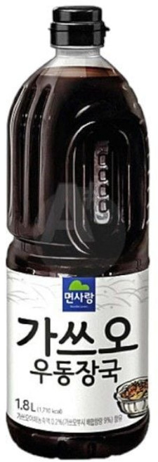 면사랑 가쓰오 우동장국 1.8L 식당우동소스 우동다시 dar53973lq, 1개, 1ml