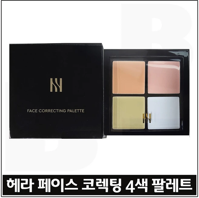 페이스 코렉팅 팔레트4색 x 1개(입니다), 4개 - 쿠팡