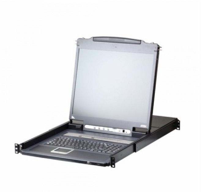 ATEN CL5716IN 16-포트 PS/2-USB VGA LCD KVM 19인치, 1개