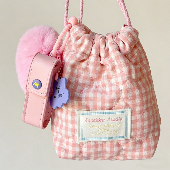 여성 스트링 파우치 카메라 가방