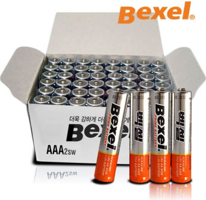 벡셀 알카라인 AAA 건전지 LR03, 20개입, 5개