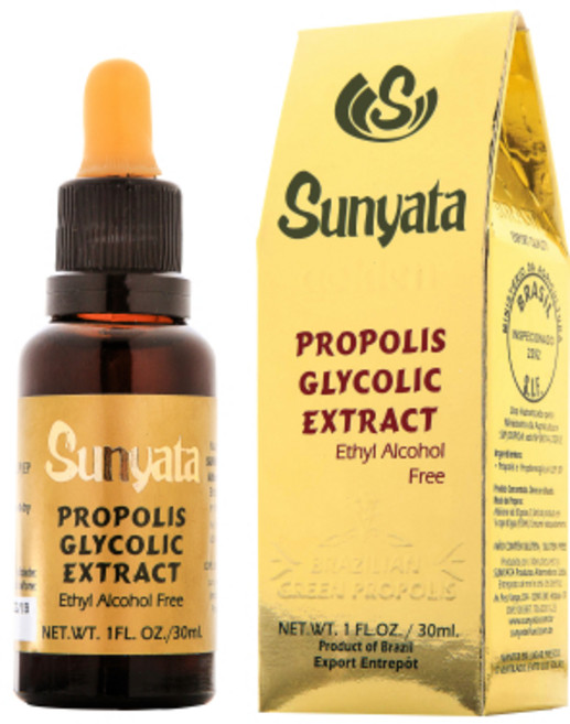 OM SUNYATA PONLEE鵬里無酒精綠蜂膠滴劑30ml 無臘巴西蜂膠, 1個, Sunyata黃金級無酒精綠蜂膠,多瓶優惠(請選擇6瓶以上)