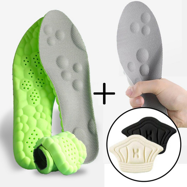 나테노 기능성깔창 족저근막염 쿠션키높이 군화 인솔 운동화깔창