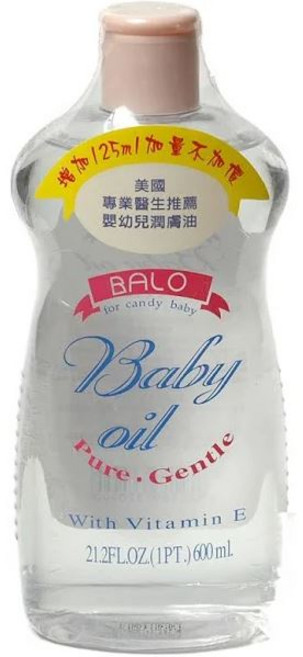 BALO 嬰兒潤膚油, 1個, 600ml