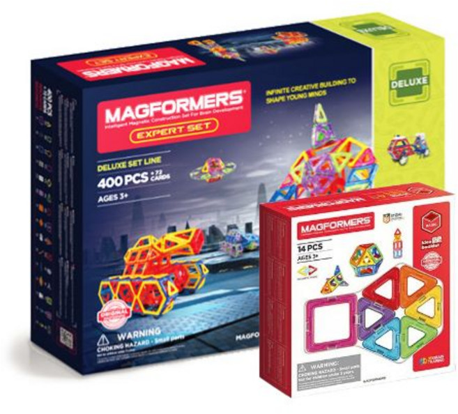 맥포머스 엑스퍼트(400피스) 맥포머스 14피스 추가 세트, 엑스퍼트(400피스)+14피스추가, 1개