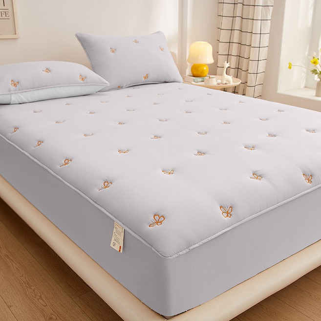 자수 겹으로 알러지케어 매트리스 방수 커버