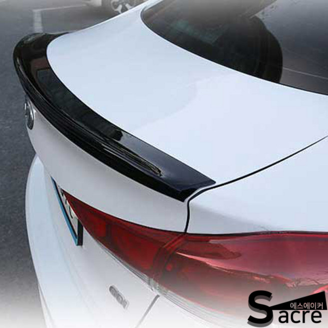 세원 아반떼AD 전용 리어스포일러 리어윙, 플래티넘실버