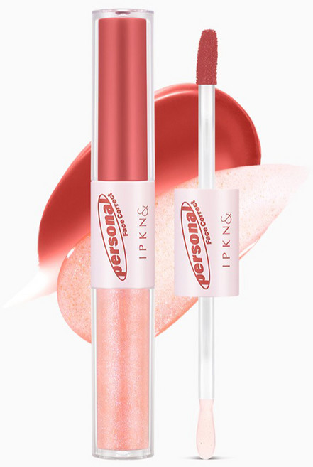 입큰 퍼스널 톤 틴티드 글로스 듀오 허그 핑크, 1개, 3.3g, 피즈코랄