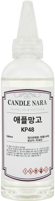 캔들나라 발향력 좋은 프리미엄 프래그런스 오일 원액, 1개, 100ml, 48_애플망고