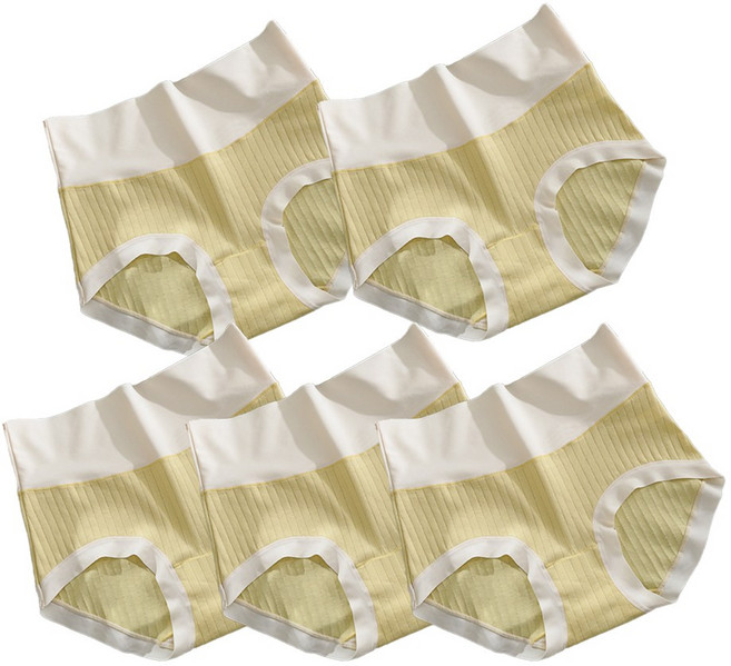 센스베이직 하이웨스트 고탄력 여성 면팬티 5종