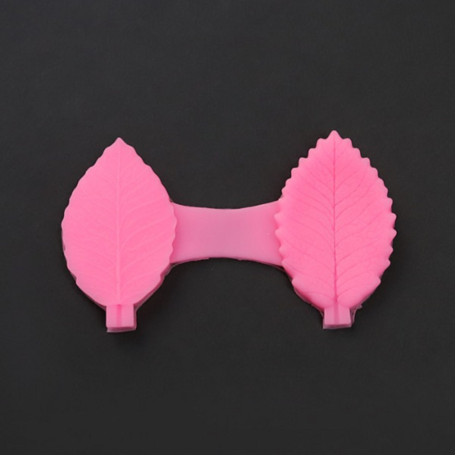 정인아트 2-잎맥(약4.7x7.5cm) (슈가크래프트 실리콘 몰드)