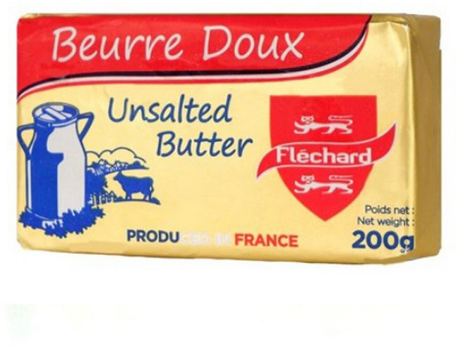 프리차드 Flechard 프랑스 무염 버터 200g, 1개