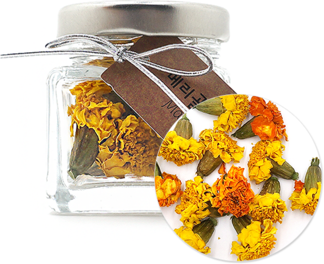 다화랑 메리골드 꽃차 미니병, 1개, 1개입, 3g