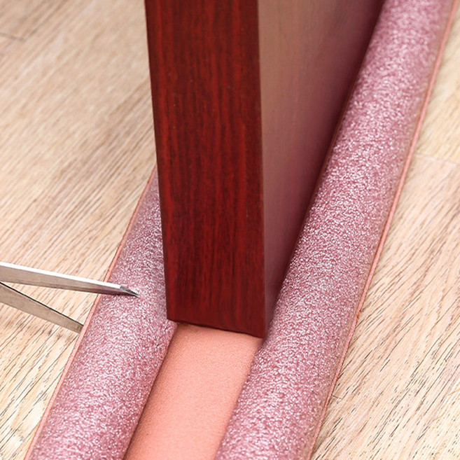 문틈막이 바람차단막이 틈새문풍지 외풍차단, 1개, 화이트