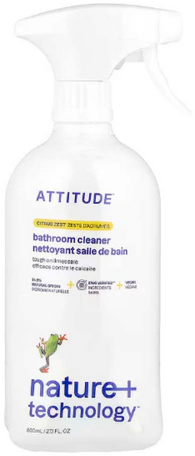애티튜드 욕실 클리너 화장실 청소세제 시트러스 제스트 향, 1개, 800ml